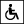 pictogramme chaise roulante